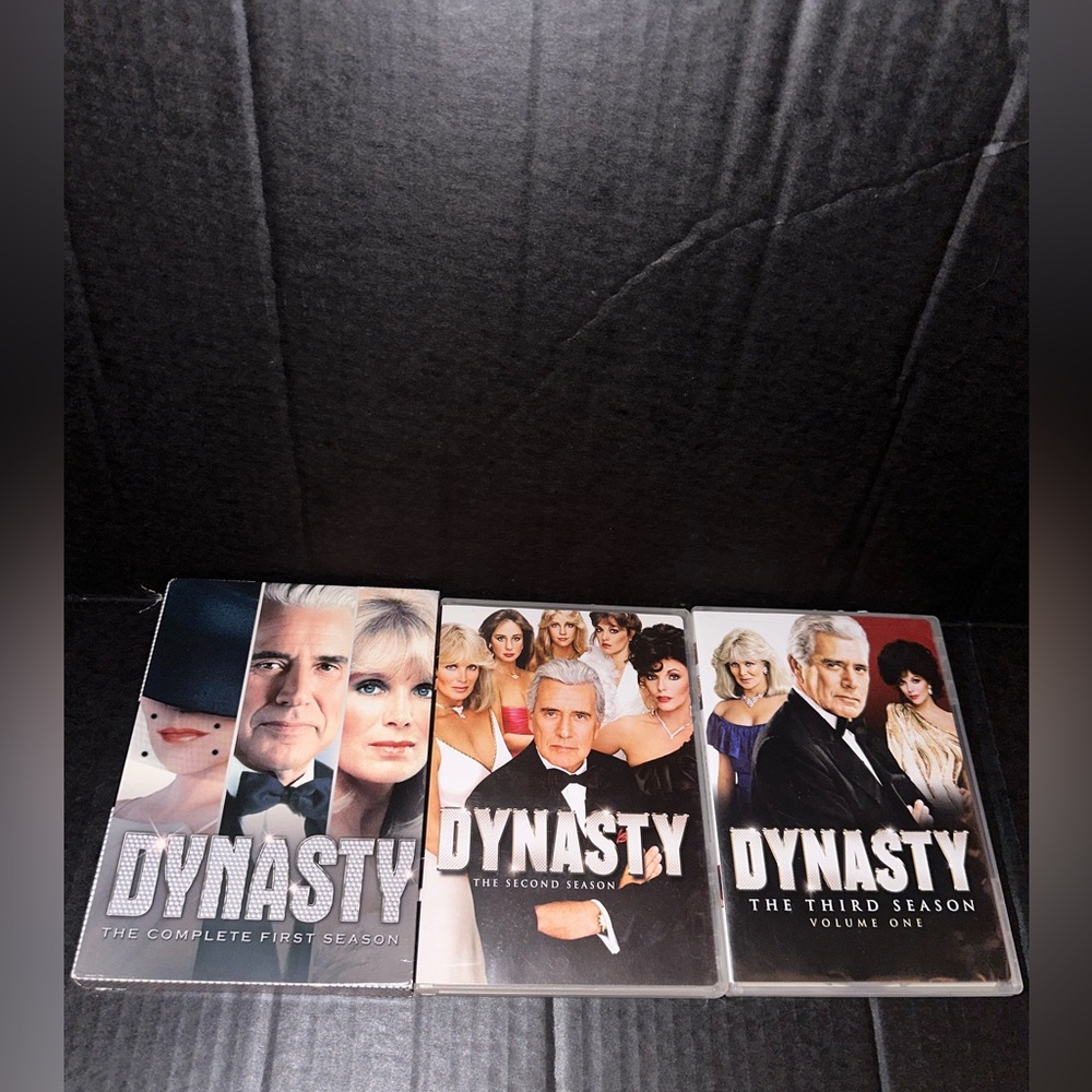 Dynasty The Complete First Season Second Season Third Season DVD LOT 3 Seasons
